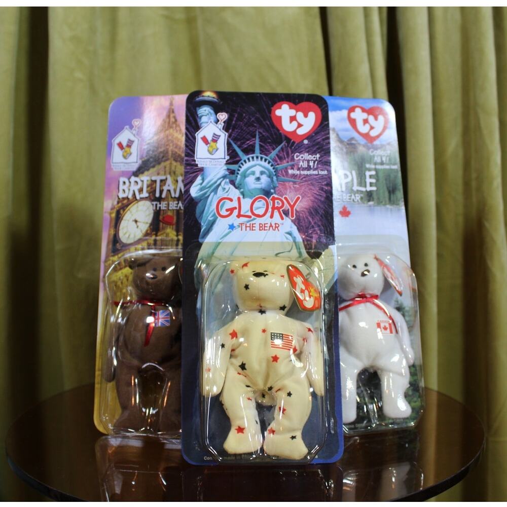 Teeny Beanie Baby Bear Bundle